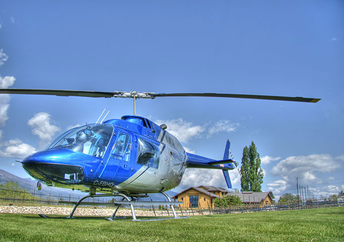 Helicopter wine tours
